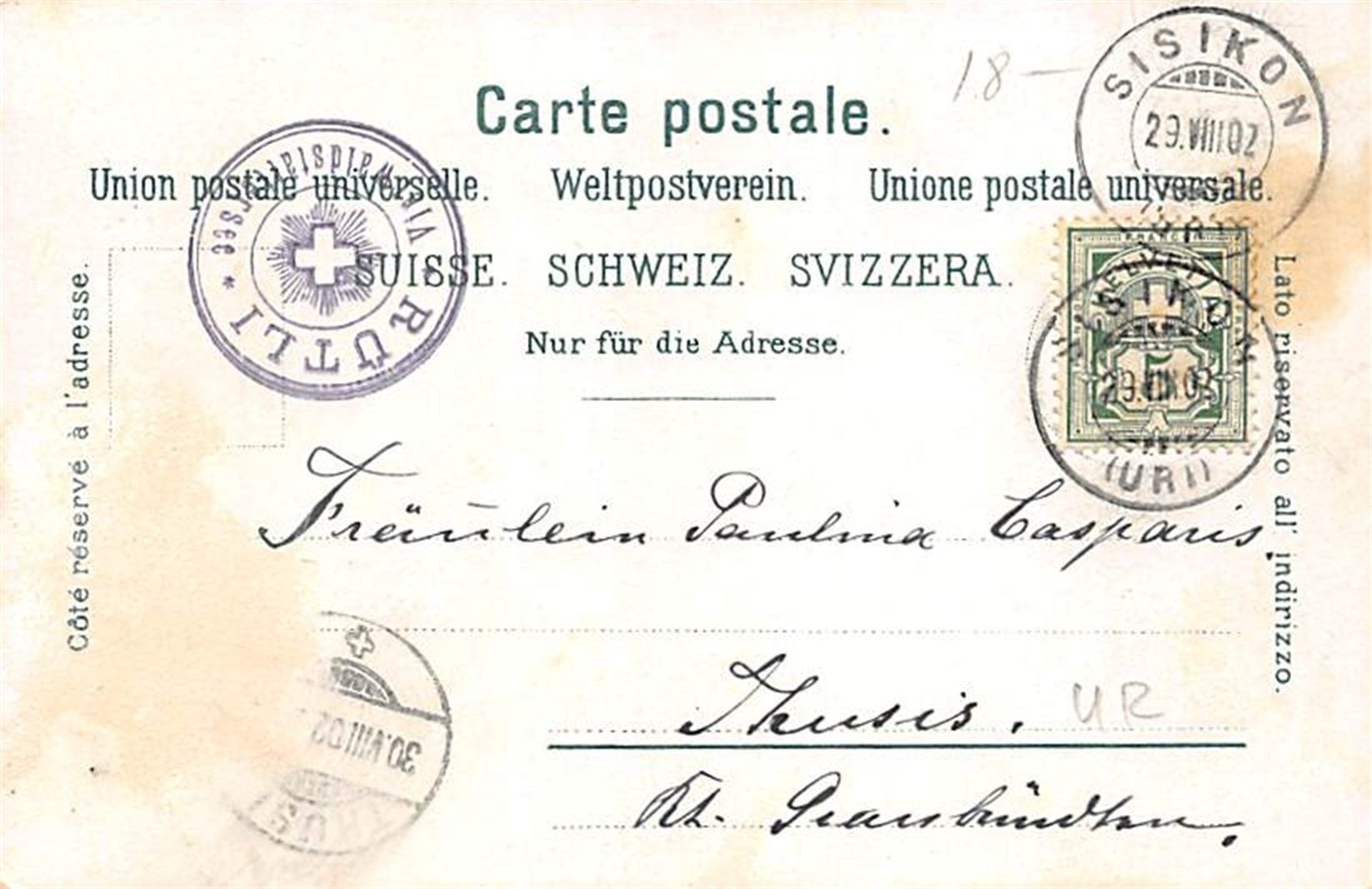 Cartes postales: Rütli – D'occasion à Ottikon b.Kemptth. par Neptun1974 1