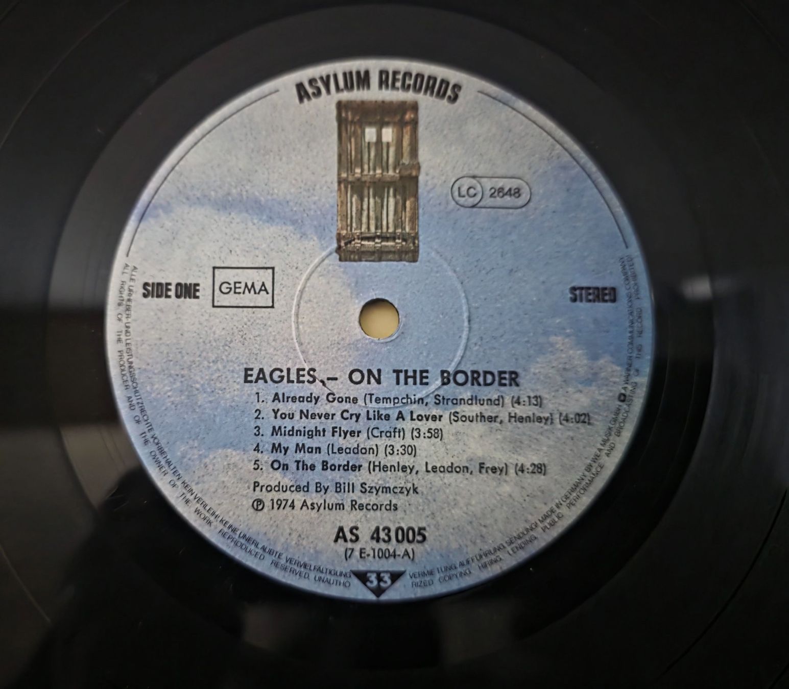 Dischi in vinile: Eagles LP – On The Border – Usato da Root venduto da atelier22 2