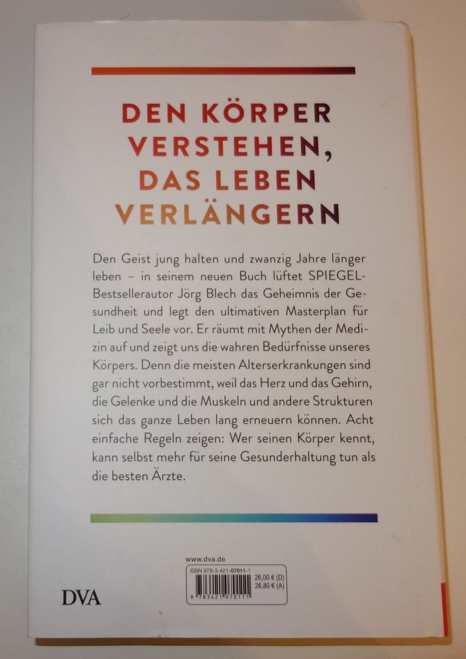 Libri: MASTERPLAN GESUNDHEIT  -  Was Körper und Geist brauchen,... – Usato da Dietlikon venduto da Web-Trader 2