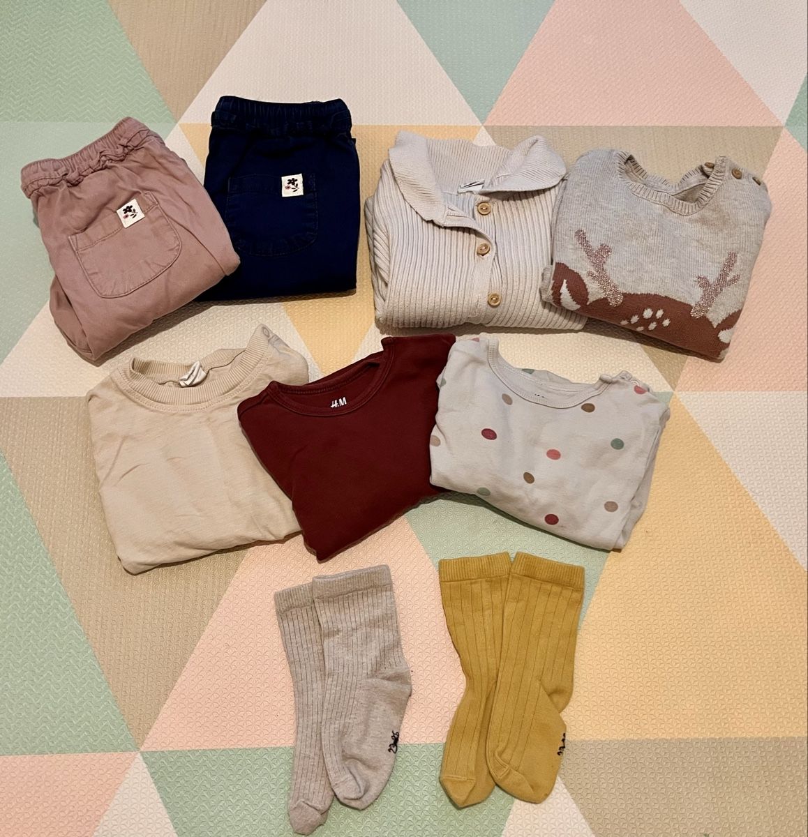 H&M Lotti & Set di vestiti: Kinder Kleider Set Gr. 92 – Usato da Zürich venduto da davidihagee