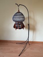Dekorativer Vogelkäfig mit Ständer, gebraucht