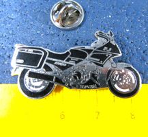 YAMAHA FJ1200 BLACK MOTORRAD PIN ENAMEL SILBRIG