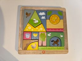 Holzpuzzle Kinderspielzeug aus Holz