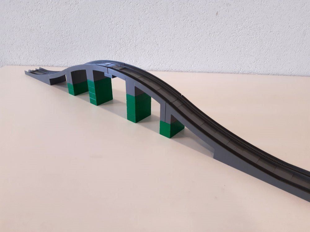 Lego Baukästen: Lego DUPLO Eisenbahnbrücke 1 Meter -C03 – Gebraucht aus Morges von cardeman61