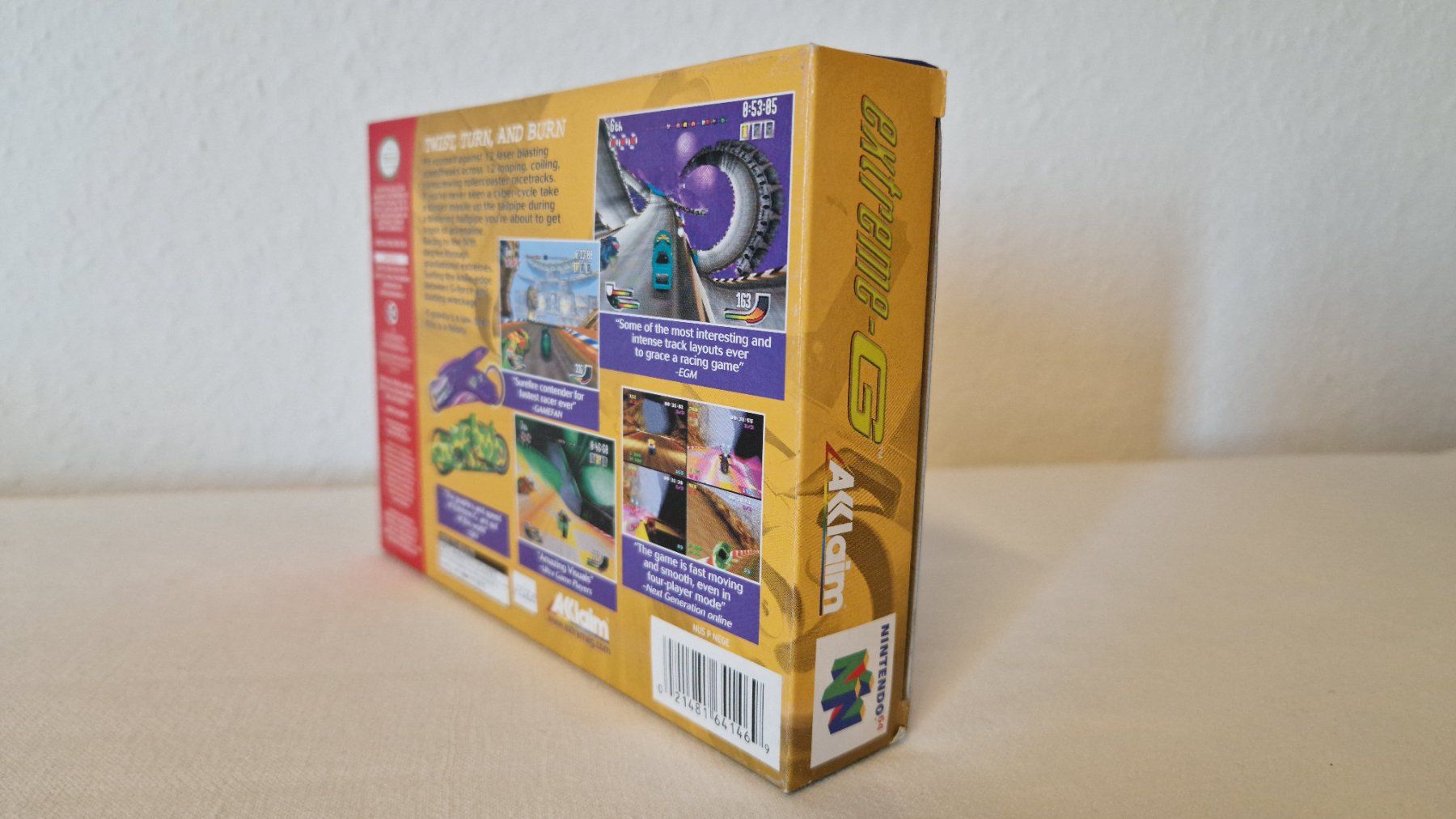 Nintendo Giochi: extreme-G - Nintendo 64 - OVP – Usato da Pfäffikon ZH venduto da Zibbelzabbel 6