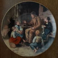 Langenthal Sammler Teller  A. Anker / Grossvater erzählt ...