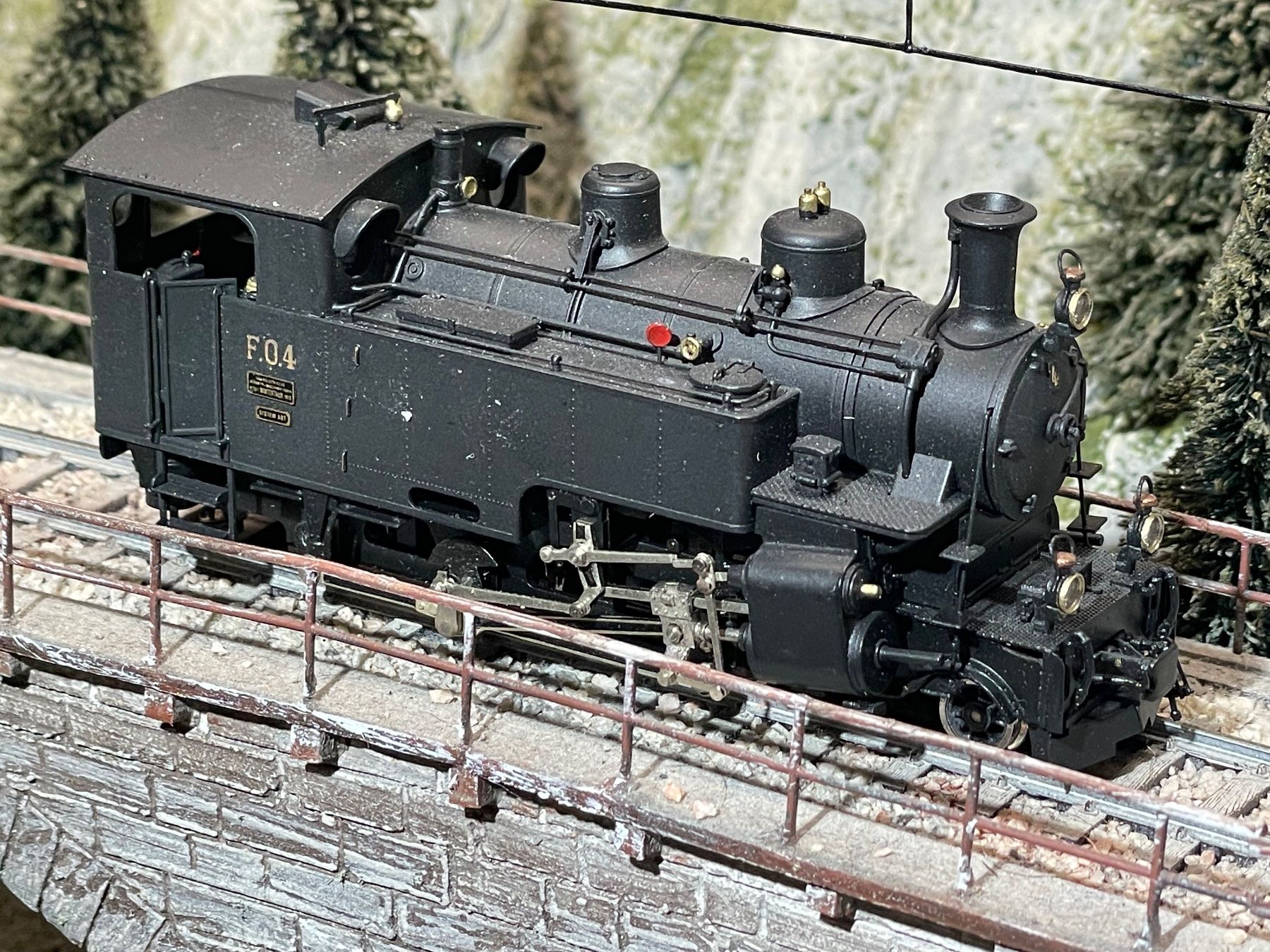 Ferro-suisse Modellini di ferrovie: Ferro Suisse FO- Damplok , No; 4 – Nuovo (secondo la descrizione) da Krummenau venduto da ferrotech