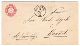 Entier postal de Melchnau pour Couvet le 3.III.71