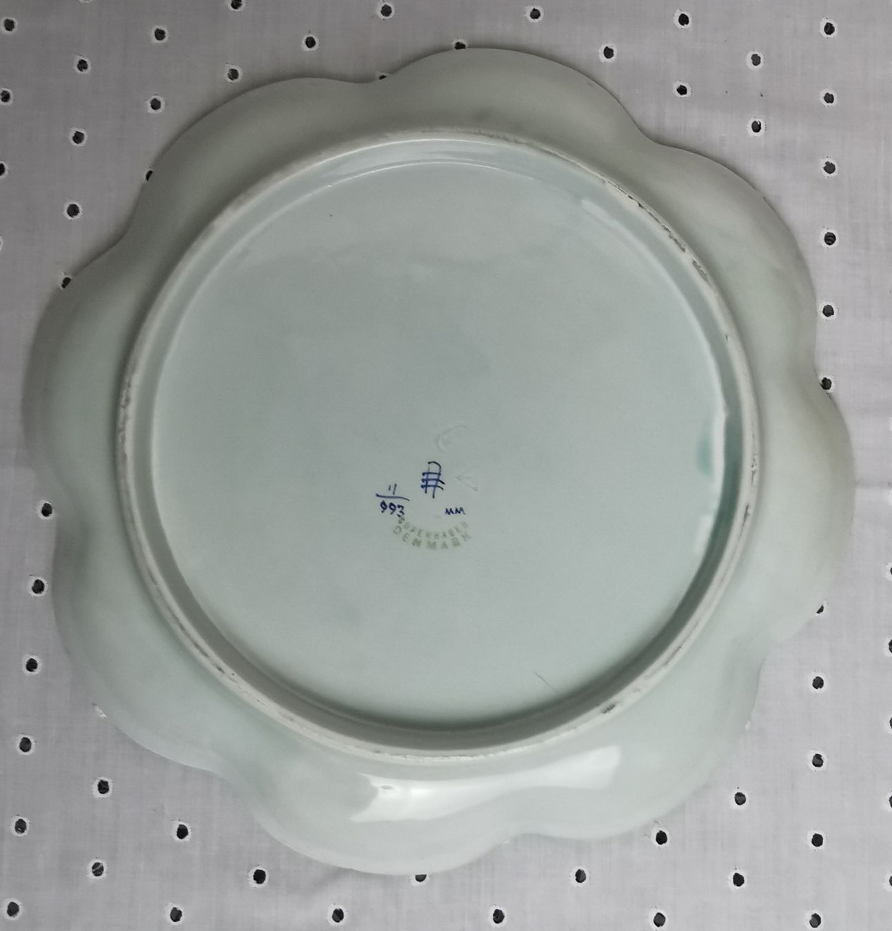 Royal Copenhagen Teller: Fayence Keramik Teller Royal Copenhagen Tranquebar 993 – Neu (gemäss Beschreibung) aus Bülach von wynja 1