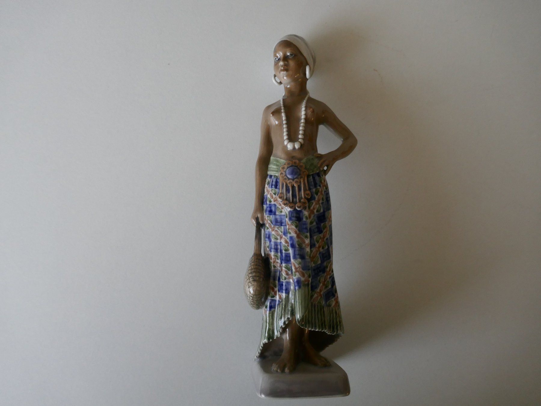 Statuette: Seltene Copenhagen Figur 25 cm hoch – Usato da Schaffhausen venduto da swisswatches-andmore