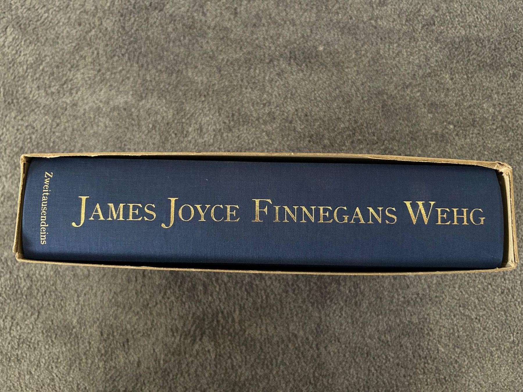 Bücher: James Joyce Finnegans Wehg, Deutsch – Gebraucht aus Aristau von Mastergee 1