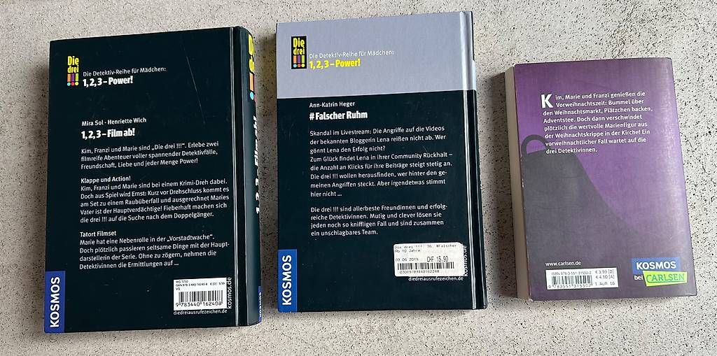 Libri: Die drei !!! Bücher – Usato da Domat/Ems venduto da lut_96v7 1