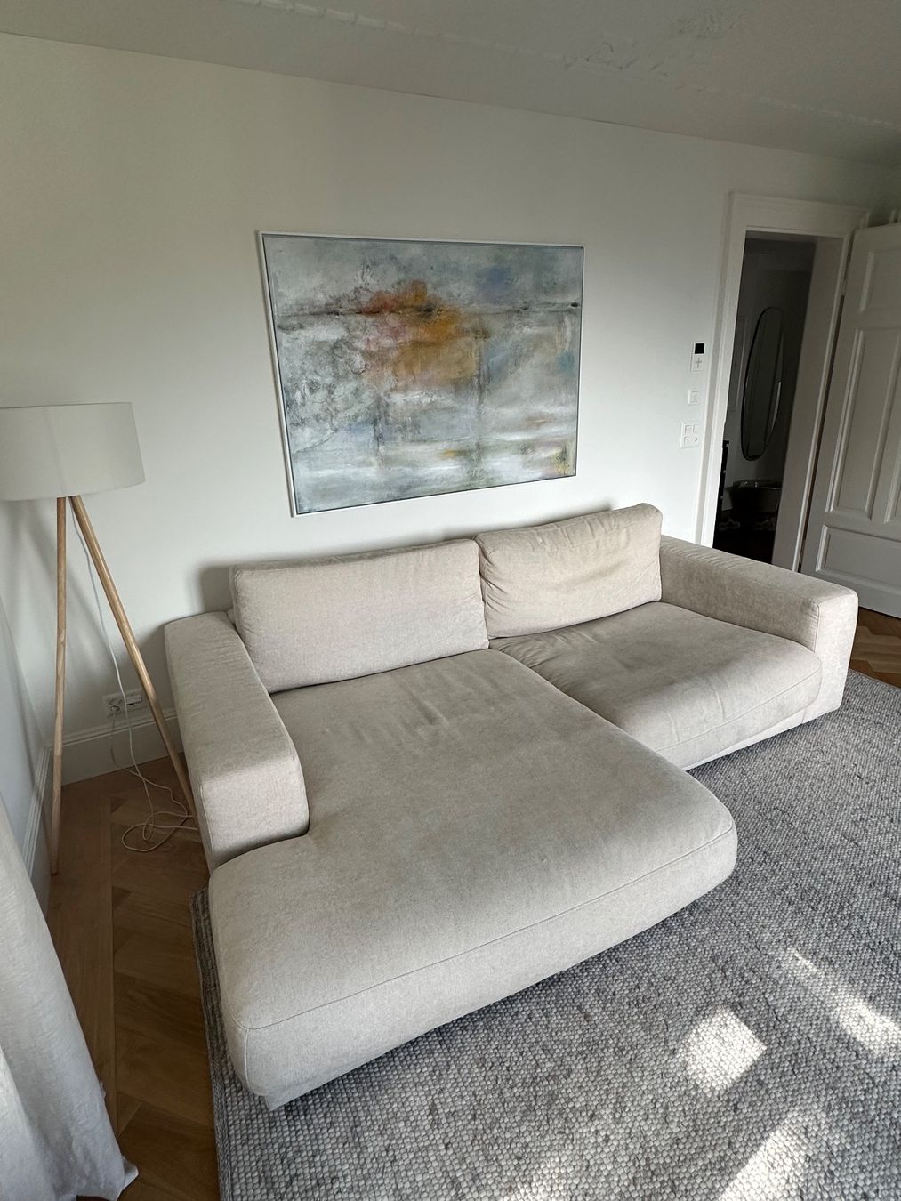Micasa Sofas: Ecksofa beige – Gebraucht aus Luzern von han_8ry6 2