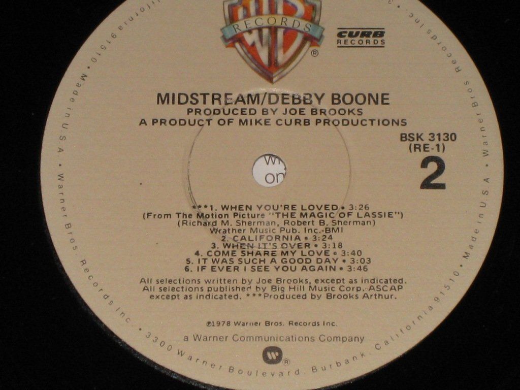 Dischi in vinile: LP - DEBBY BOONE - MIDSTREAM – Usato da Steckborn venduto da Quo7 2