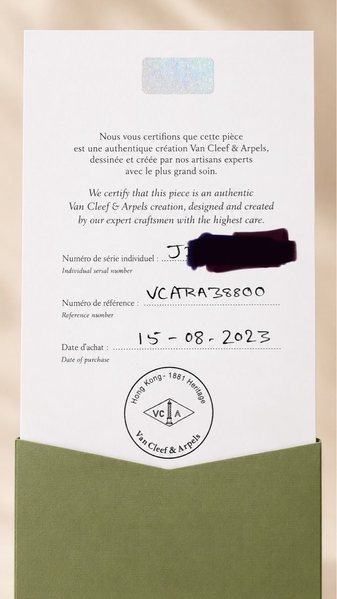 Ohrringe & -stecker: Van Cleef Pure Alhambra Ohrstecker Full Set – Gebraucht aus Bern von AndrewHM 4