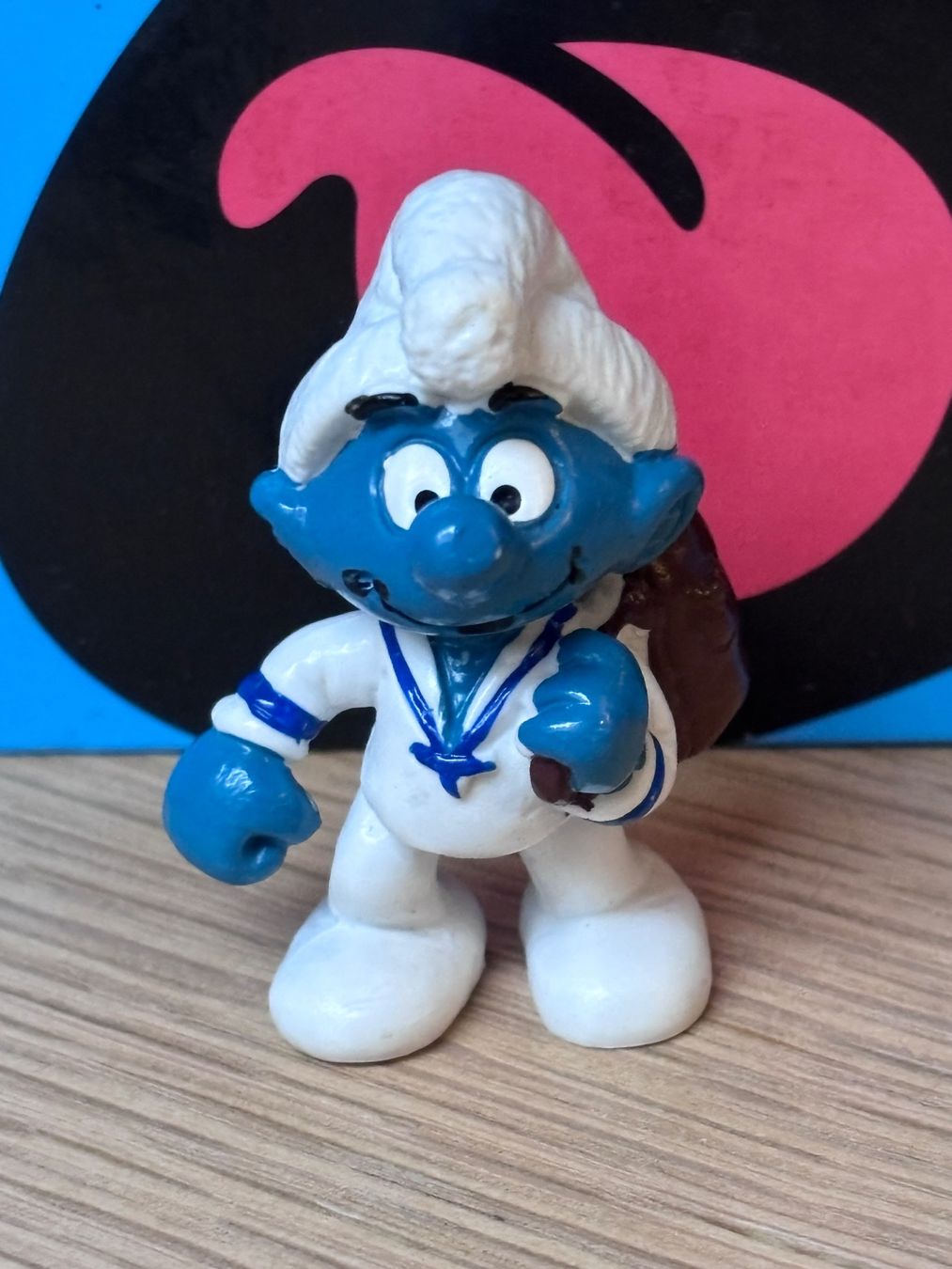 Schleich Figuren: Schlumpf-Matrose – Gebraucht aus Lyss von Duckszone