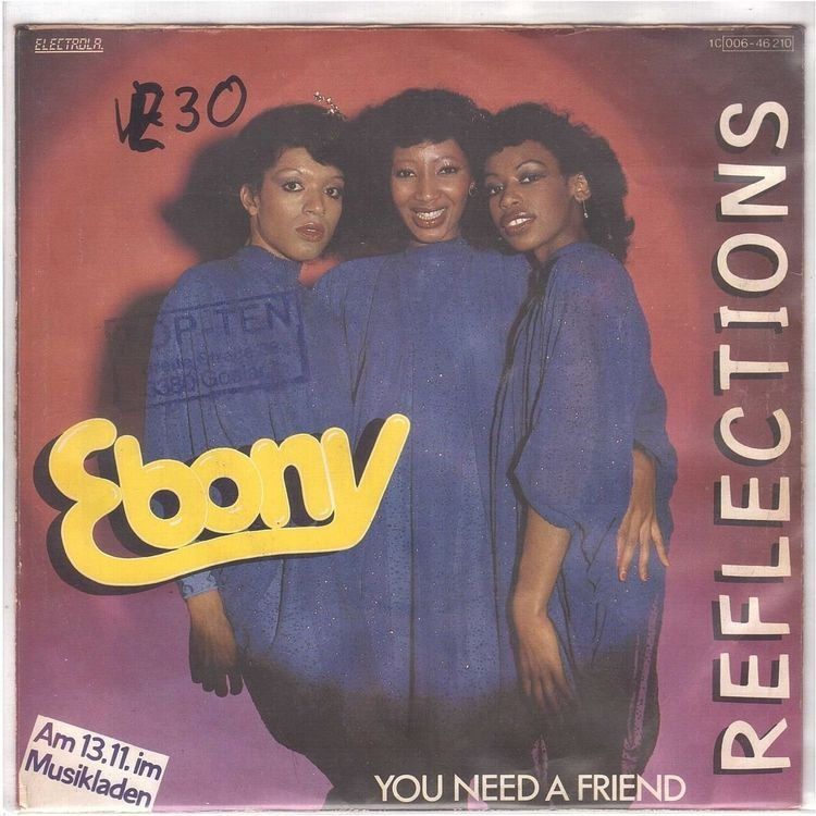 Dischi in vinile: Single7  Ebony  --  Refections – Usato da Rheinau venduto da thespecials