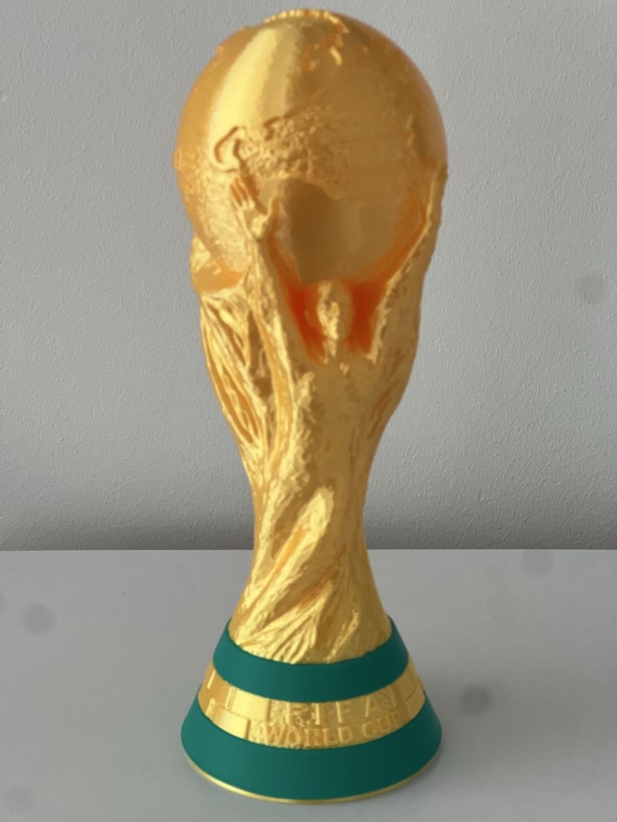 Altre raccolte & rarità: FIFA world cup Pokal Gold replica 3D print – Nuovo e nell'imballaggio originale da Eglisau venduto da SubSonicx