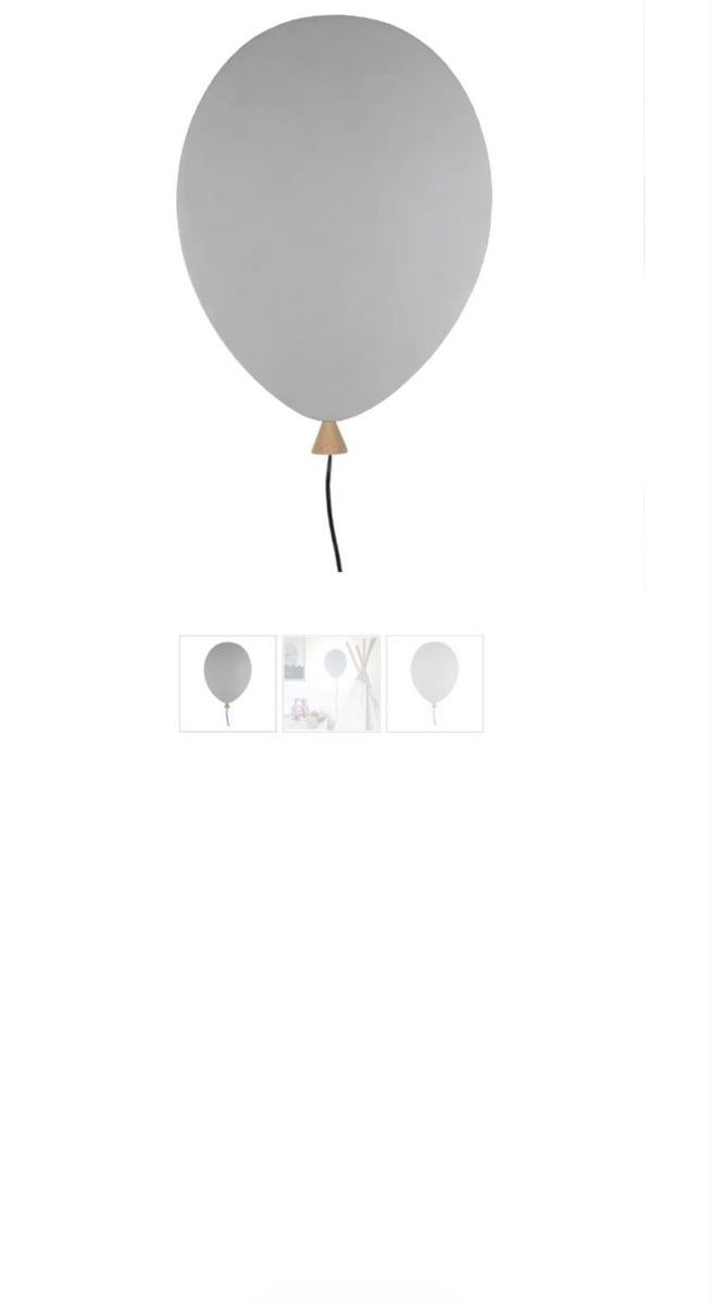 Lampade: Wandleuchte Balloon – Nuovo e nell'imballaggio originale da Hünenberg venduto da Dome_b