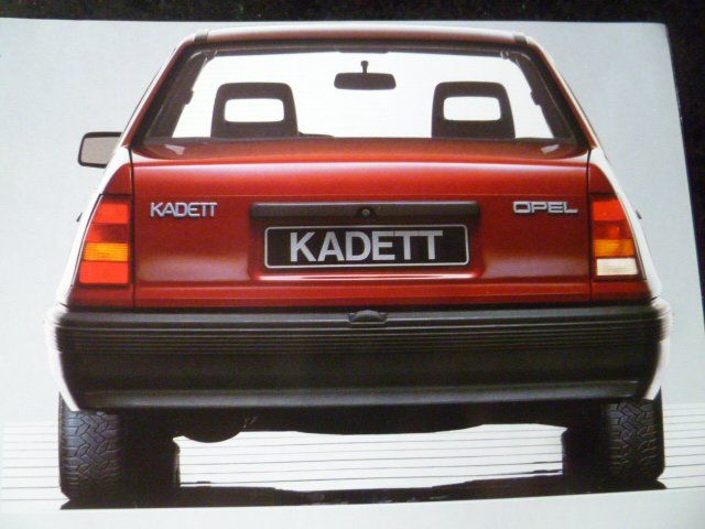Opel Documenti: Opel Kadett Prospekt 1986 – Usato da Zofingen venduto da sosalinos01