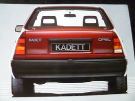 Opel Kadett Prospekt 1986