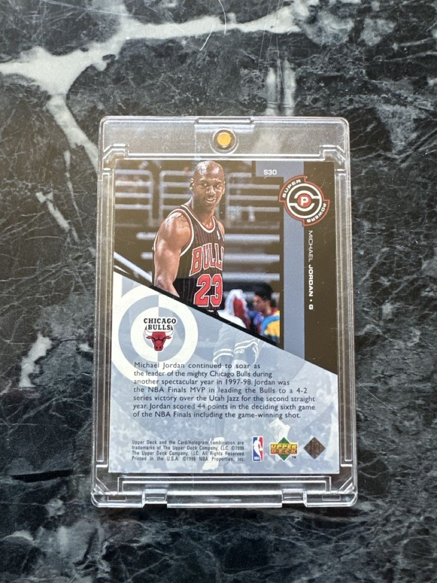 Nba Sammelbilder & Trading cards: Michael Jordan Upper Deck 1998-99 - selten!! – Gebraucht aus Affoltern am Albis von mr_choppa 1