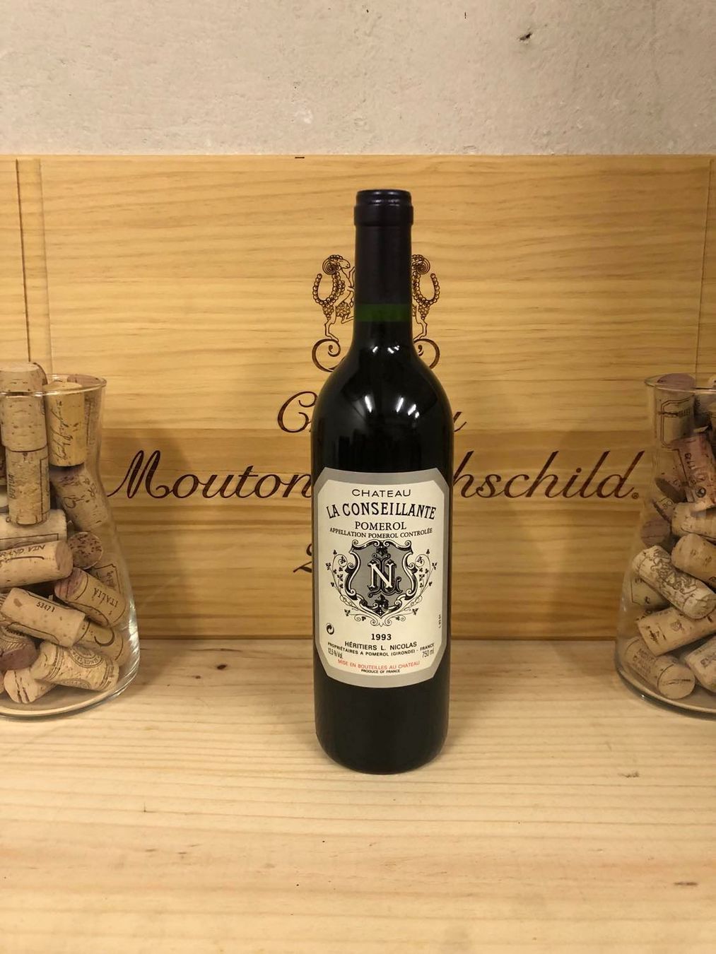 Vino: 1993 CHATEAU LA CONSEILLANTE – Nuovo e nell'imballaggio originale da Münchenstein venduto da weinundspirituosen
