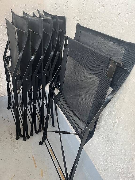 Chaises: 6 Gartenstühle zusammenklappbar – D'occasion à Eschikofen par noweli 2
