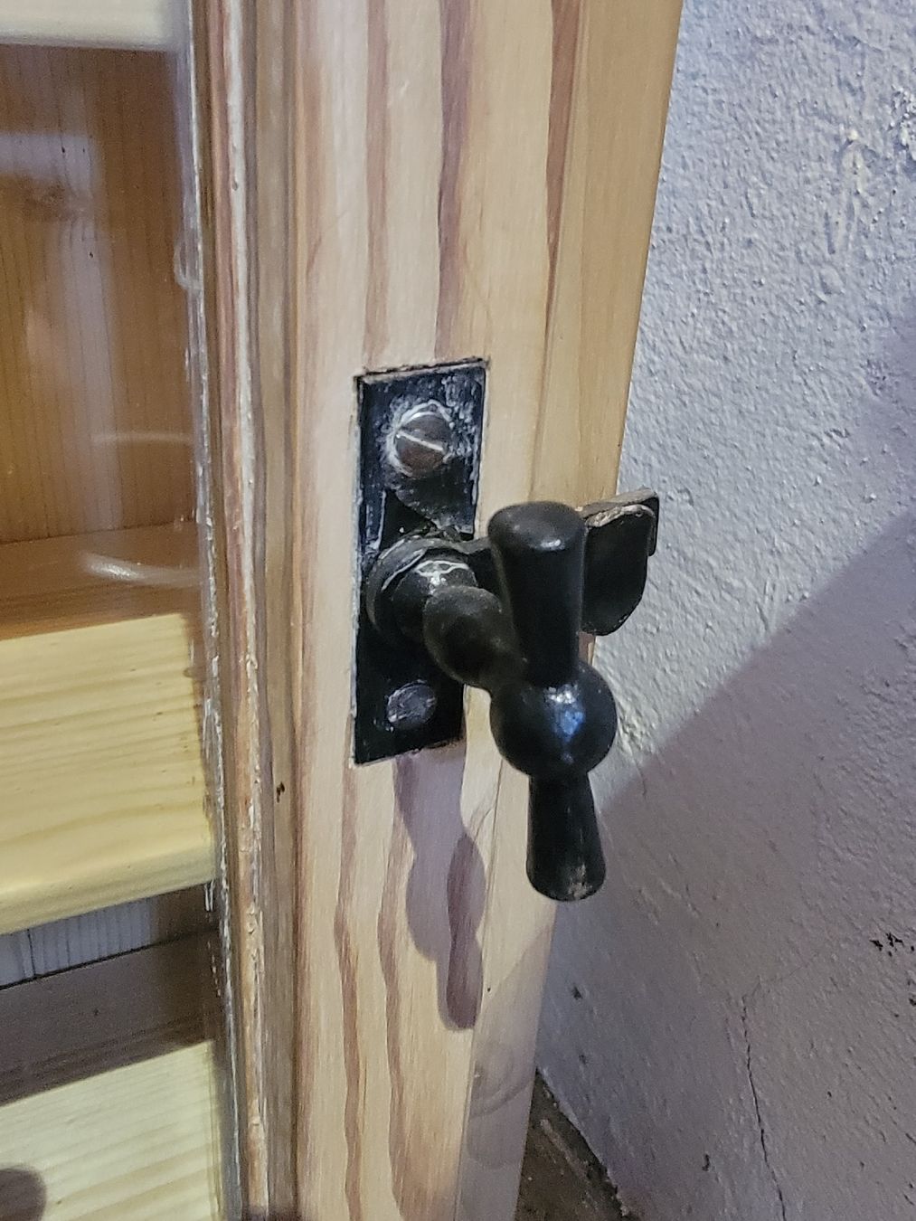 Vetrine: Kleine Viterine handgemacht.Türchen war mal ein Fenster – Usato da Sils im Domleschg venduto da platin01 3