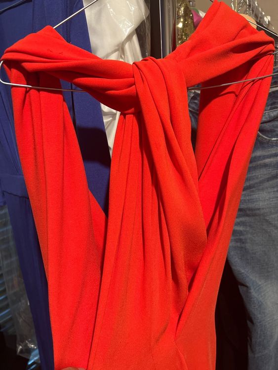 Vestiti: Red long cocktail dress – Usato da Genève venduto da val_rp9x 6