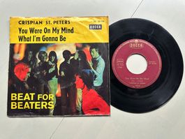 CRISPIAN ST.PETERS rare You were on my mind Beat Single 60's