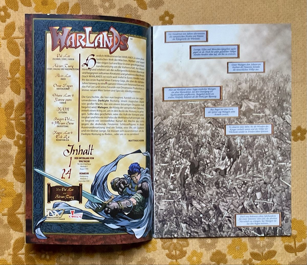 BD: Warlands Heft Nr 1 von 2000 – D'occasion à Endingen par nathan05 1