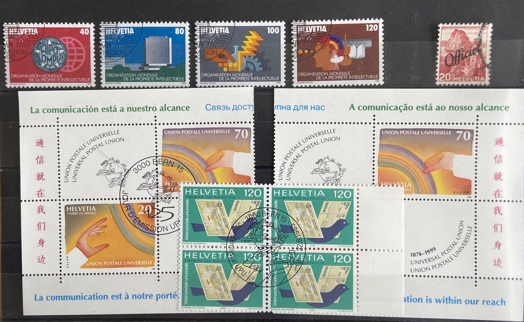 Tous les timbres: Lot Ämtermarken  gestempelt – D'occasion à Böckten par Hansi36 1