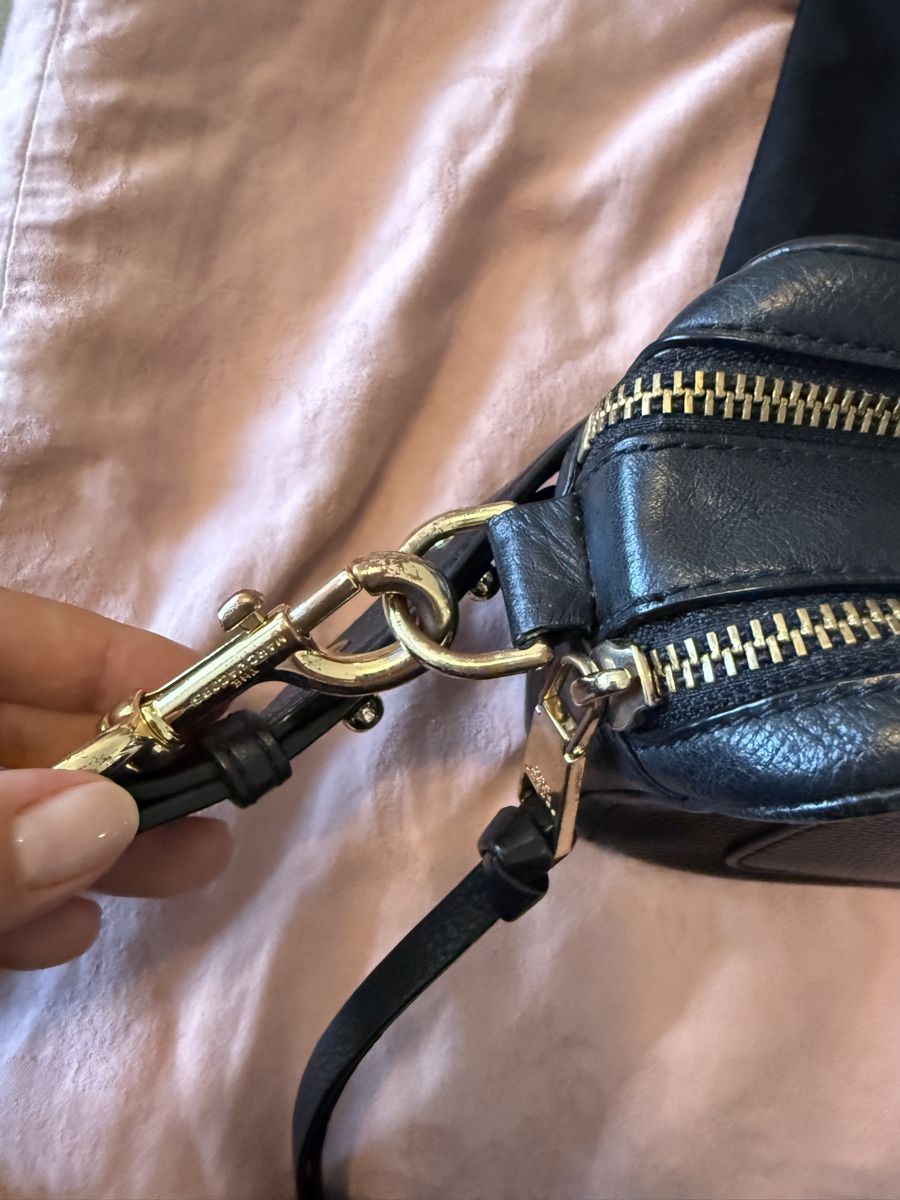 Marc Jacobs Borse: Marc Jacobs Snapshot Camera Bag Black Leather Used – Usato da Winterthur venduto da LeLe0606 7