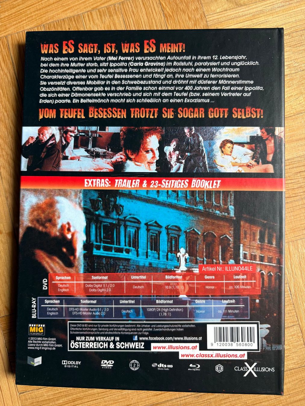 Tutti i DVDs: Schwarze Messe der Dämonen - Antichrist -Mediabook - Blu-ray – Nuovo (secondo la descrizione) da Zürich venduto da Malcom 4