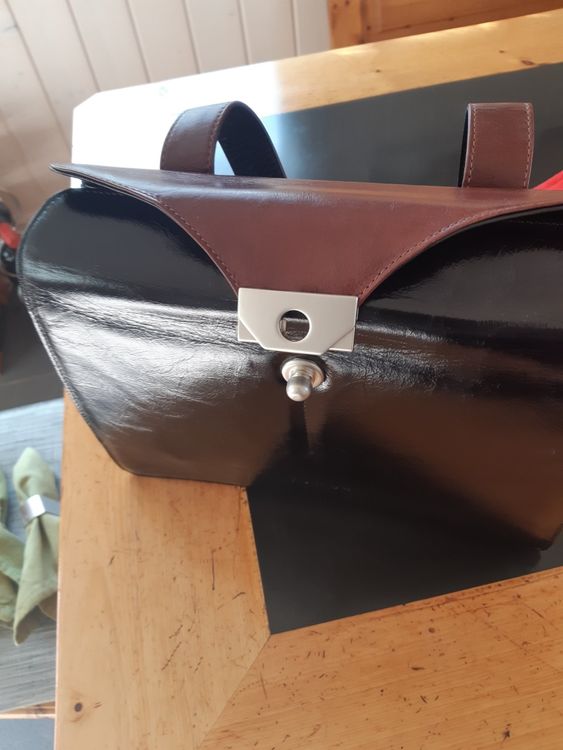 Borse da donna: TORBE Elegante Ledertasche schwarz/braun  Topzustand – Nuovo (secondo la descrizione) da Volketswil venduto da Pitasch 3