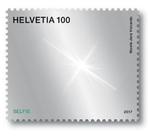 💥2017 Die erste SELFIE-Briefmarke der Welt - postfrisch