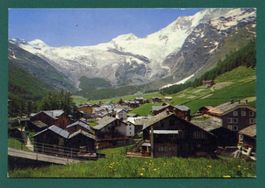 Saas-Fee, Allalinhorn, Alphubel, Täschhorn, 1964, gelaufen