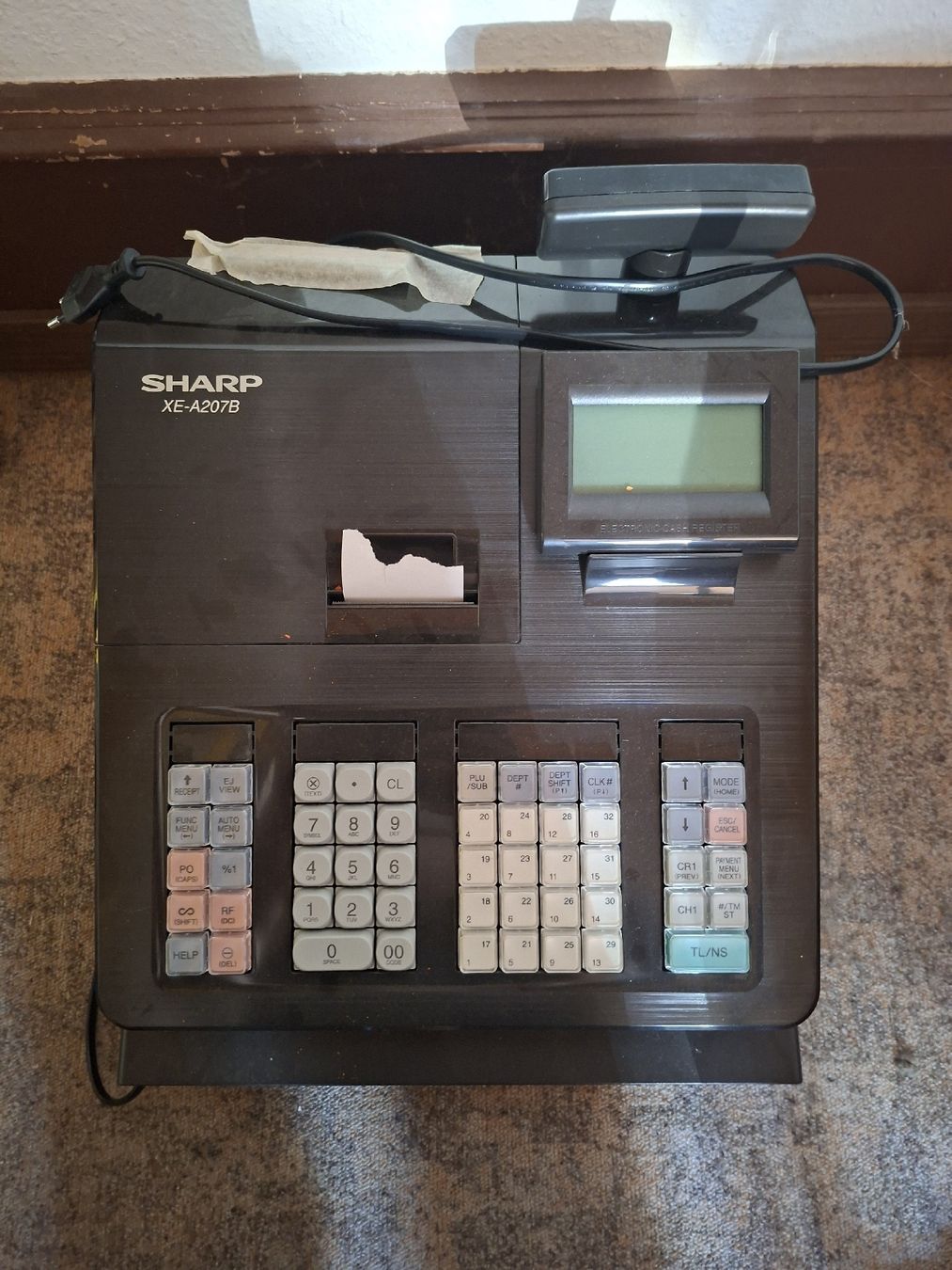 Sharp Kassen: SHARP XE-A207B Kasse guter Zustand – Neu (gemäss Beschreibung) aus Riehen von san_jw2r