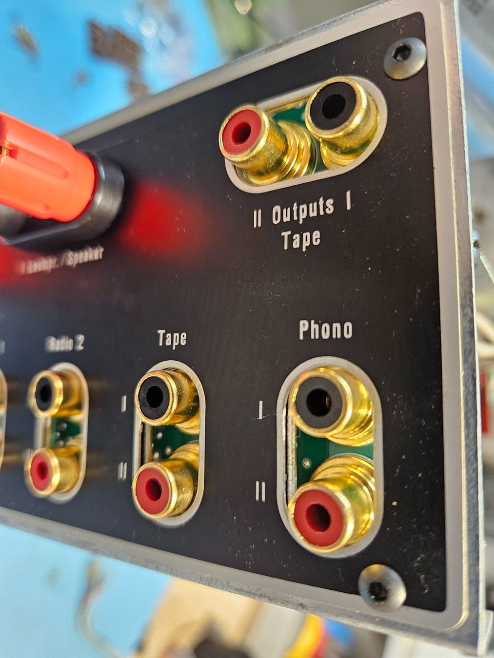 Revox Amplificatori: Kit complet de connectique Revox Model 40 – Nuovo e nell'imballaggio originale da St-Cierges venduto da Pestol