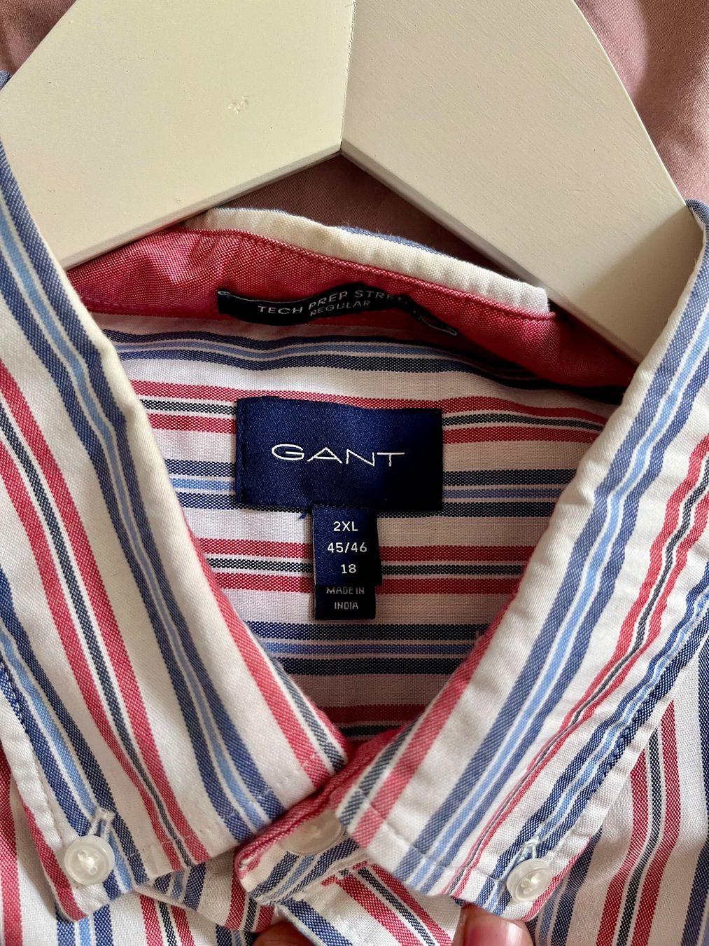 Gant Camicie: GANT Herrenhemd, gestreift, Grösse 2XL – Usato da Gattikon venduto da fab4011 3