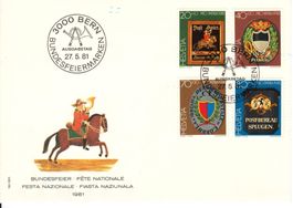 Bundesfeiermarken 1981