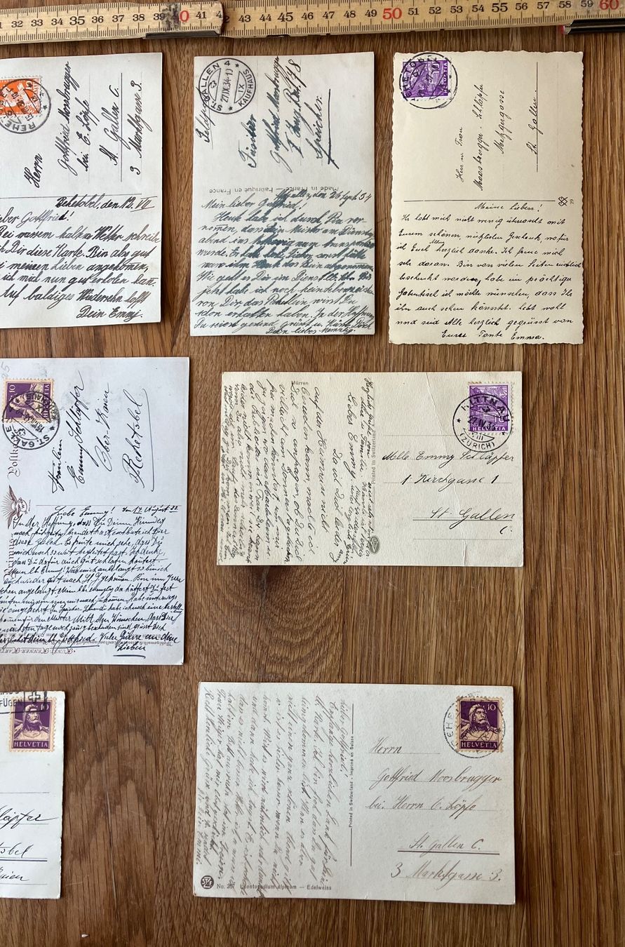 Cartes postales: Antike Ansichtskarten Blumen Grüsse – D'occasion à Waldstatt par breitaxt 7