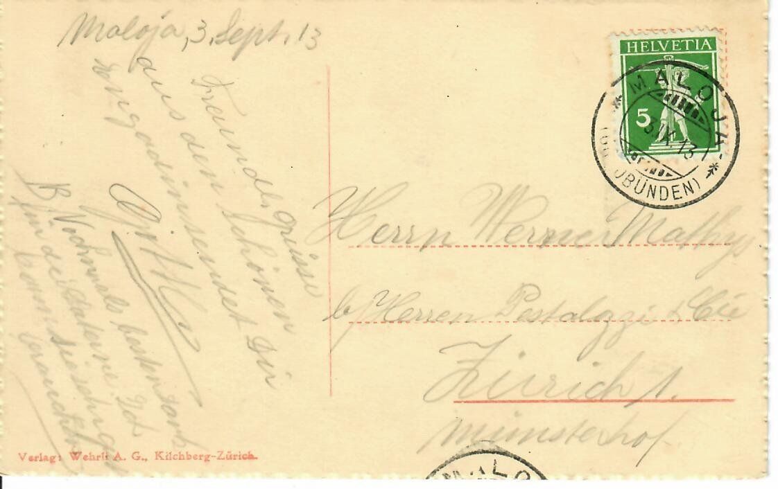 Cartoline postali: Fextal  1913 – Usato da Hochdorf venduto da Ziegel-16 1