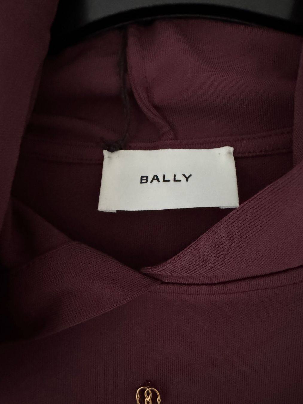 Bally Maglioni & Felpe: Bally Damen-Kapuzen pullover violet Viskose Gr L – Nuovo e nell'imballaggio originale da Volketswil venduto da praxis12 2