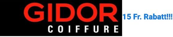 Gidor Coiffure Buoni: Gidor: Fr. 15.- Rabatt | Coiffeur – Nuovo e nell'imballaggio originale da Köniz venduto da Movieportal007