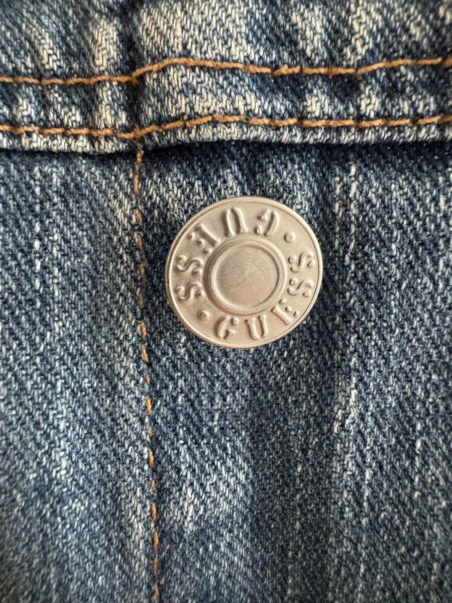 Guess Giacche: Guess Jeans Jacke Denim Jacke – Usato da Obfelden venduto da cesarina10 7