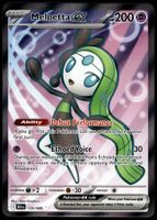Meloetta EX #159 BLK Pokémon Holo UR Full Art