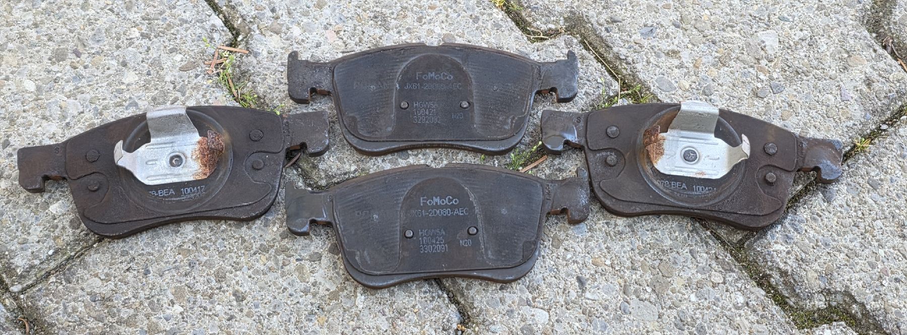 Ford Tutti pezzi di ricambio auto: Bremsbeläge Ford Focus IV – Usato da Heimenhausen venduto da rovermini 1