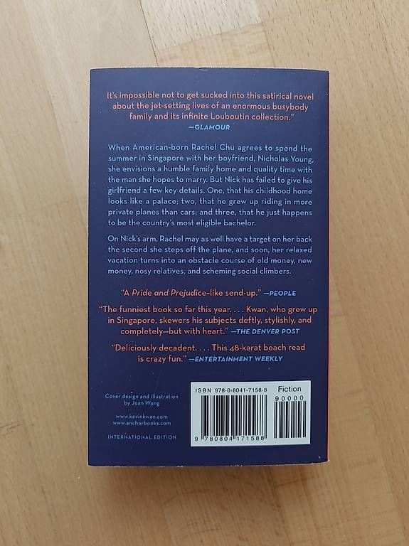 Libri: Book "Crazy Rich Asians" – Usato da Kloten venduto da chr_rmr 1